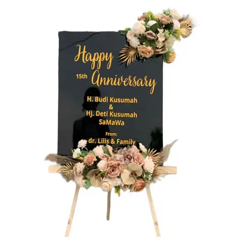 Papan Bunga Akrilik Meureubo